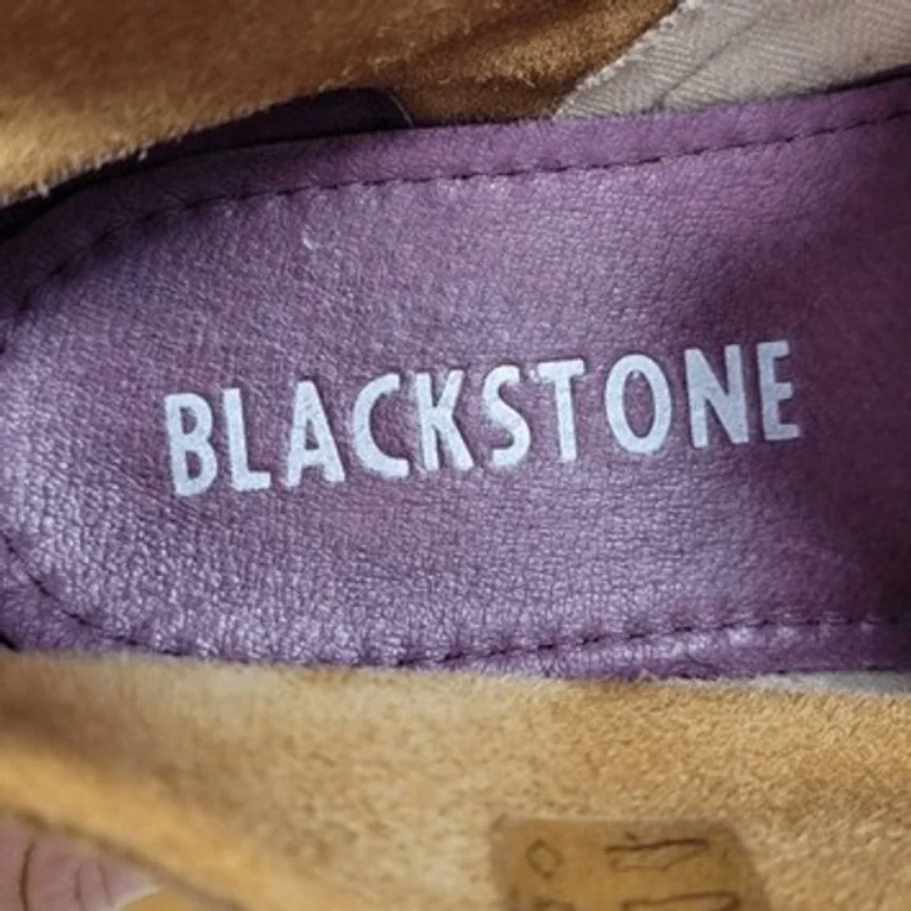 Blackstone Chukka Boots Shoe Men EU 42 US 9 Tan Camel Brown Suede Desert Sneaker